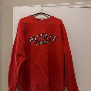 Rotate Sunday Red Sweatshirt